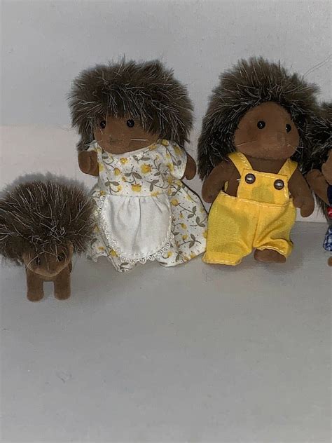 Calico Critters Families Hedgehog Family Lot of 6 - Etsy