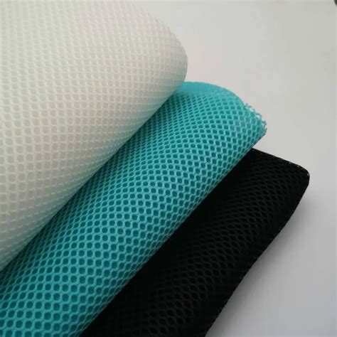 Recycled 3d Air Spacer Sandwich Air Mesh Warp Knitted Fabrics For Car