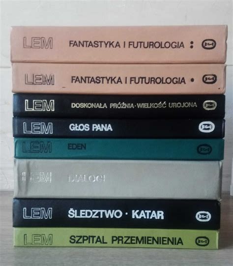 Stanisław Lem Dzieła Wybrane tytuły w pakiecie Kętrzyn OLX pl