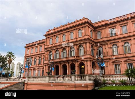 Casa Rosada Pink House Presidential Palace Hi Res Stock Photography And