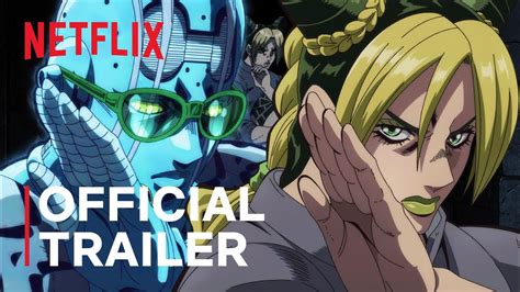 Jojos Bizarre Adventure Stone Ocean Official Trailer Netflix