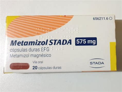 La EMA revisa analgèsics amb metamizol el Nolotil per risc d