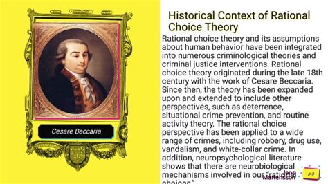 The Rational Choice Theory PPT