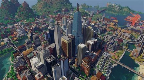 Minecraft player builds massive city over 13 years