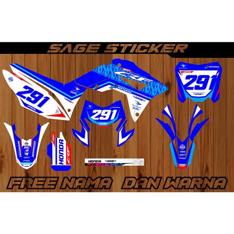 Jual Decal Crf L Mandalika Klx Wr Gordon Bf Dtracker