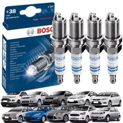 Kit Jogo Bosch 4 Velas De Ignição Ford Ka 1 5 16v 2016 Parcelamento