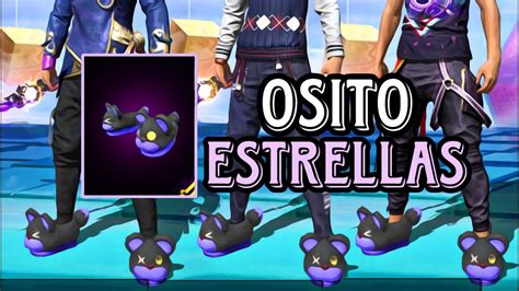 LAS MEJORES COMBINACIONES CON LAS PANTUFLAS OSITO ESTRELLAS FREE FIRE