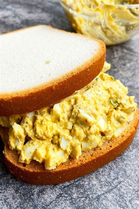 Easy Egg Salad Sandwich One Pan One Pot Recipes