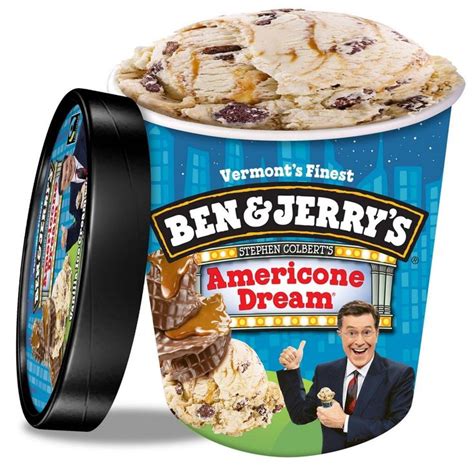 Ben And Jerrys Ice Cream Americone Dream 16oz Ben And Jerrys Ice