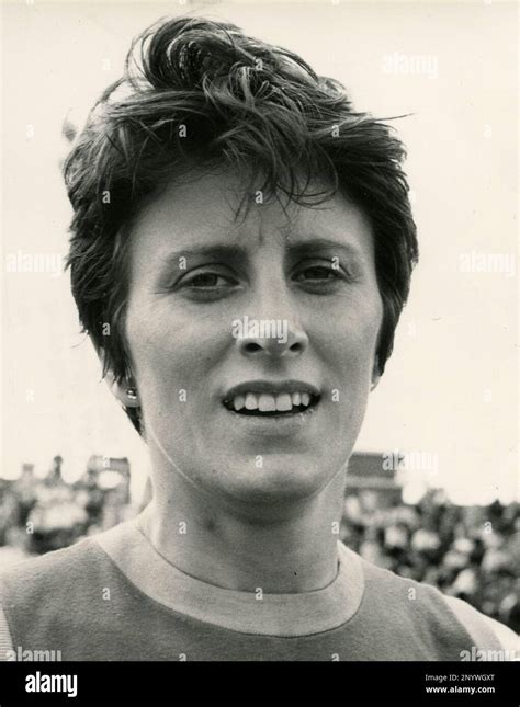 English Sprinter Athlete Dorothy Hyman Uk 1969 Stock Photo Alamy