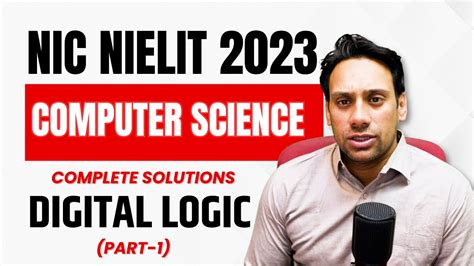 NIC NIELIT Scientist B 2023 Computer Science Digital Logic 1 NIC