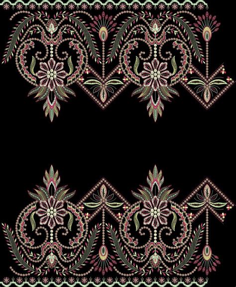 Pin By Anum Jawed On Borders Print Design Art Border Embroidery