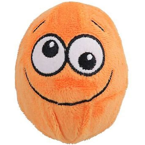 Ab Tools 1 Assorted Colour Funny Face Egg Noggin Dog Plush Play Toy