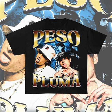 Peso Pluma T Shirt 2023 Tour Peso Pluma Tee Music Merch Etsy Canada