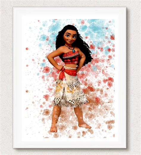 Moana Gift Moana Decor Moana Printable Moana Print Disney | Etsy