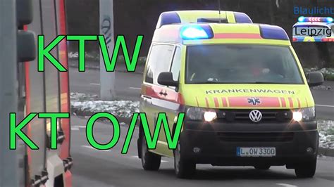 Selten Krankentransportwagen Ktw Des Krankentransport Ost West