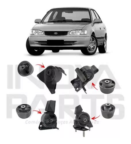 Kit Cal O Coxim Motor Cambio Corolla