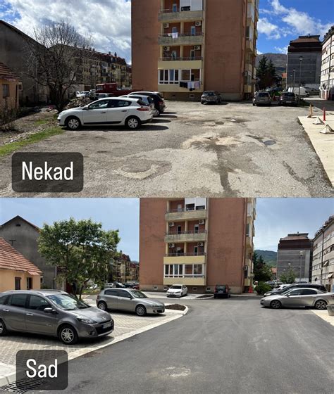 Cetinje Zavr Eni Radovi Na Izgradnji Parkinga Uz Ulicu U Naselju