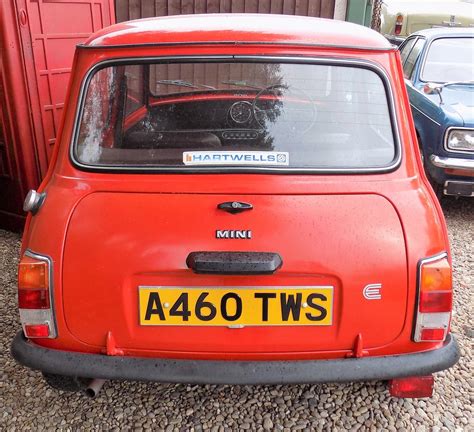 1984 AUSTIN MINI CITY E 1000 998cc A460TWS Registration A4 Flickr