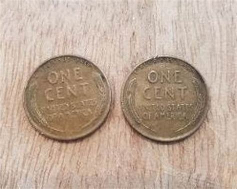 1945 Wheat Penny 1945 No Mint Mark, Lot of 2, Rare - Etsy