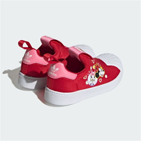 Adidas Chaussure Adidas Originals X Disney Superstar 360 Enfants Rouge