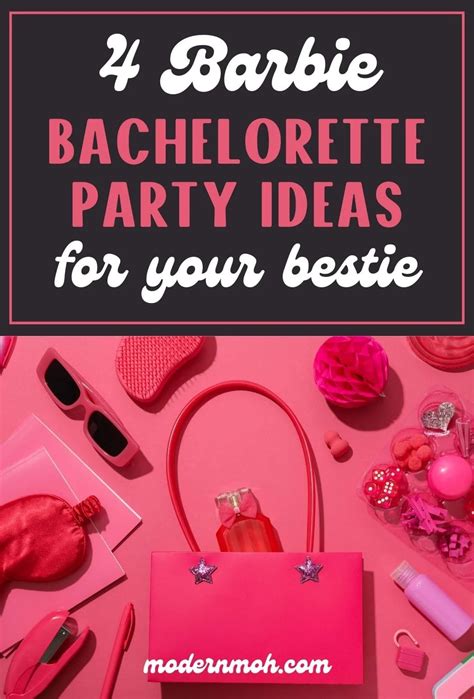 Plan The Best Barbie Bachelorette Party 4 Pink Tastic Ideas Modern Moh