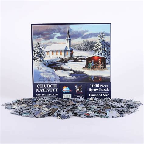 Puzzle Church Nativity 1000 Pc Swanson Christian Products