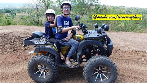 Hulyan And Maya Are Riding An Off Road Atv For The First Time How To