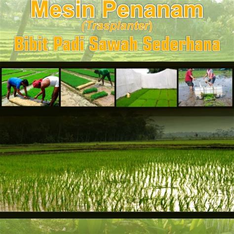 Jual Buku Ajar Perancangan Alat Mesin Penanam Trasplanter Bibit Padi