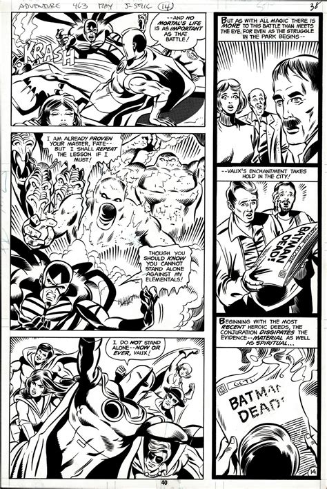 Comic Art For Sale From Romitaman Original Art Adventure Comics P