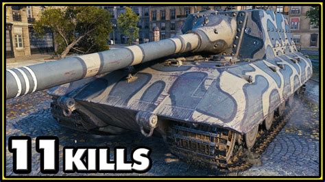 Jagdpanzer E Kills World Of Tanks Gameplay Youtube