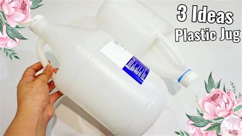 3 Fast And Creative Plastic Jug Crafts Ideas How To Recycle Plastic