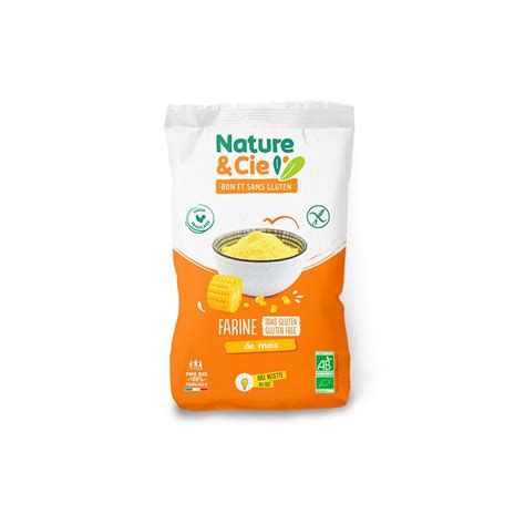 Farine de maïs bio et sans gluten Nature Cie