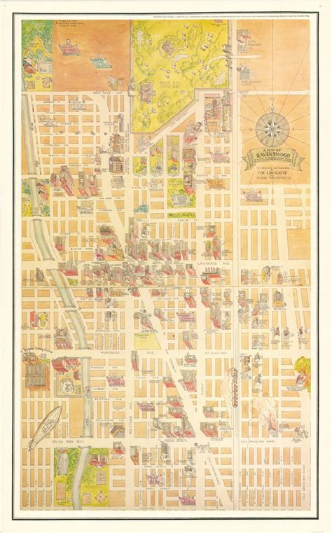 A Map of Ravenswood | Curtis Wright Maps