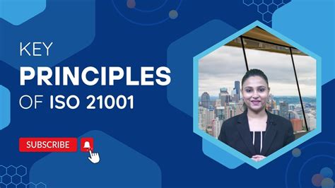 Key Principles Of Iso 21001 Eoms Youtube