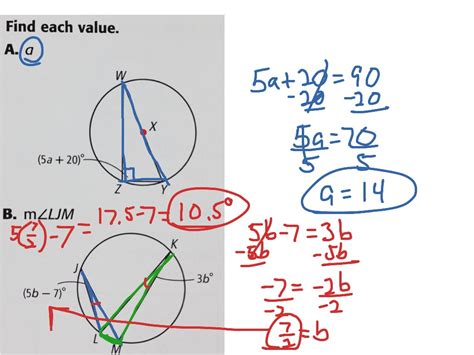 Inscribed Angles Math Geometry G C 2 Inscribed Angles Showme