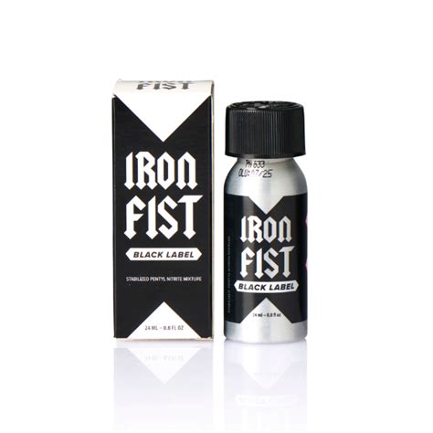 Iron Fist Poppers Black Label Ml