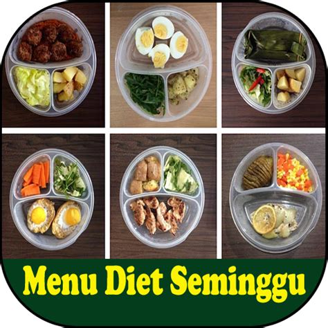 Contoh Menu Diet Seminggu 56 Koleksi Gambar