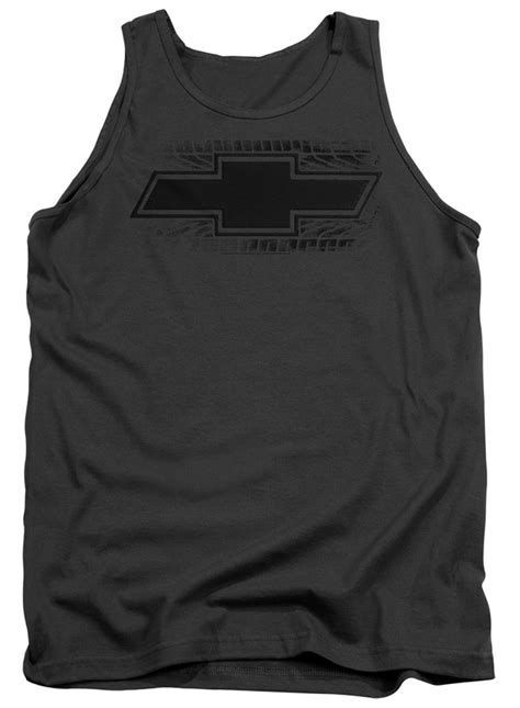 Chevy Tank Top Chevrolet Bowtie Tire Tread Charcoal Tanktop Chevy