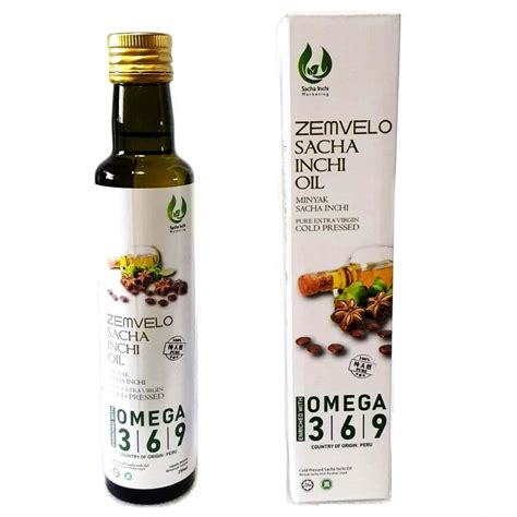 Official Store ZEMVELO Sacha Inchi Oil 250ml Shopee Singapore