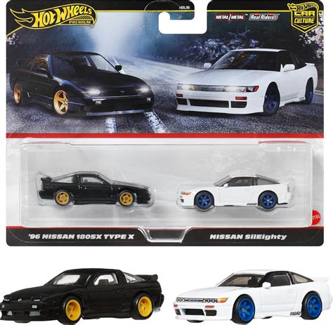 Amazon ホットウィール Hot Wheels プレミアム パック 日産 SX タイプX 日産 シルエイティ 乗り物おもちゃ ミニカー 歳から マルチ