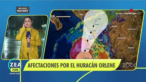 Sinaloa y Nayarit se preparan para el impacto del huracán Orlene