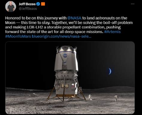 Bezos’ Blue Origin Scores Big NASA Lunar Lander Contract In Competition ...