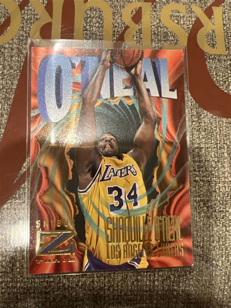 1996 97 Skybox Z Force 114 Shaquille O Neal Los Angeles Lakers NBA