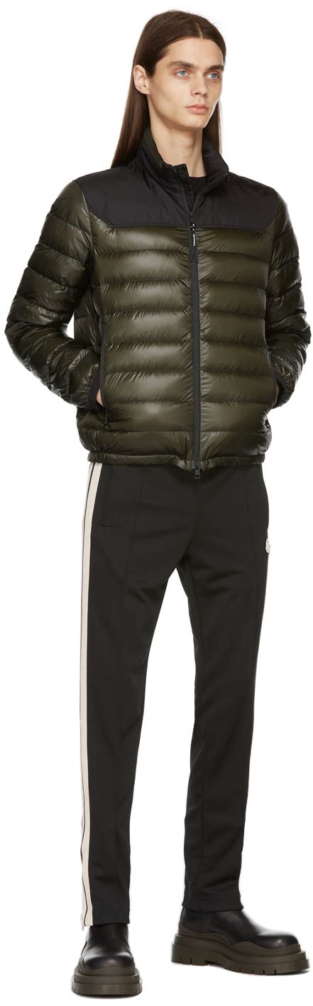 Moncler Khaki Silvere Down Jacket Moncler