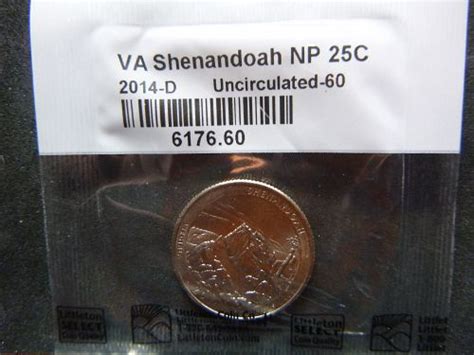 2014 D Shenandoah America The Beautiful Quarters For Sale Buy Now