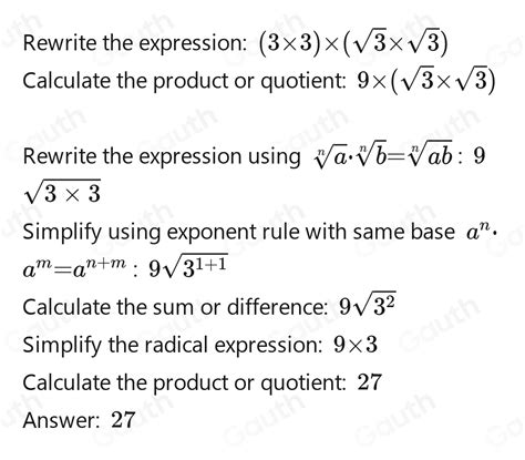 Solved Simplifique Utilizando Las Propiedades De Los Radicales Sqrt