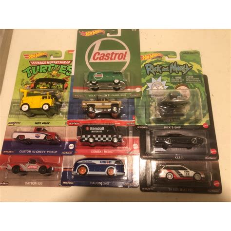 Hot Wheels Combo Retro Entertainment Dash Q And Pop Culture Dash U Shopee Malaysia