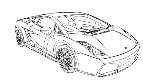 Lamborghini Coloring Pages Printable Coloring Pages