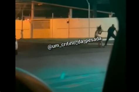 MidiaNews Vídeo mostra briga entre homens e travesti em avenida de Cuiabá